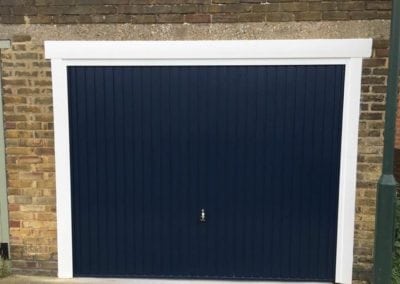 Blue Garage Doors