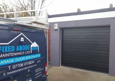 Black Garage Doors